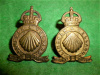 M71 - Lincoln & Welland Regiment Pair of Collar Badges